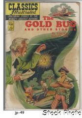 Classics Illustrated #084 [HRN 85] The Gold Bug © June 1951 Gilberton